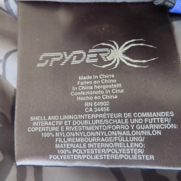 vintage 90s SPYDER US SKI TEAM jacket TEAM USA waterproof mens L - Picture 10 of 11